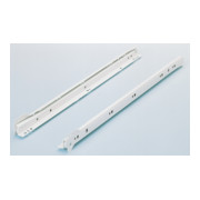 Coulisse à sortie partielle Hettich FR 402 avec Stop Control STA, blanc, 25kg