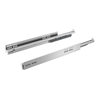 Hettich Coulisse à sortie totale sous plan, 9307659, 470 mm, acier