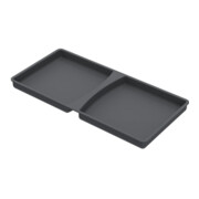 Hettich Couvercle de seau pour seau 11 l 9279397 plastique anthracite