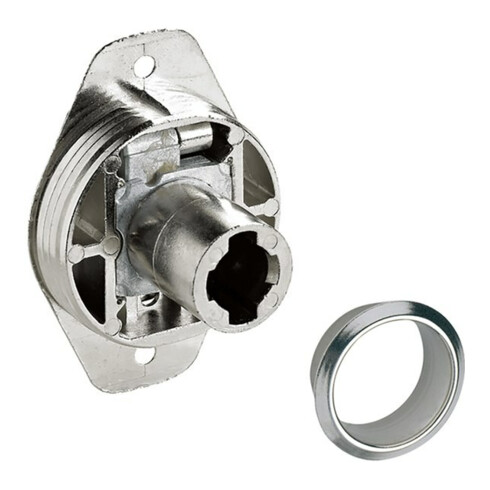 Hettich Cylindre serrure porte coulissante, diamètre 18x20mm Prestige 2000 Z23 9133926, nickelé