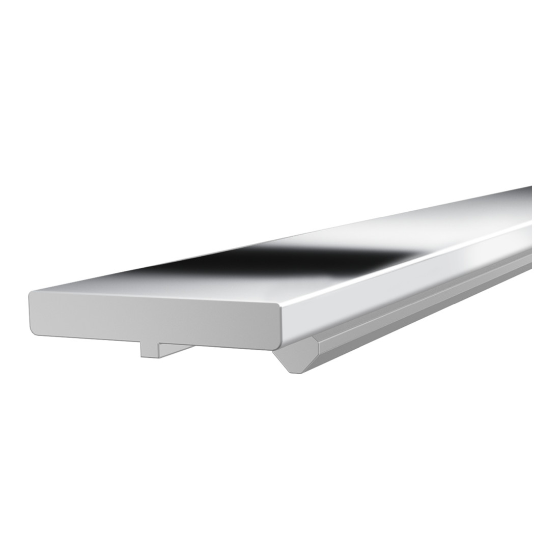 Hettich Designprofil AvanTech YOU in Akzentfarbe, Nussbaum Optik
