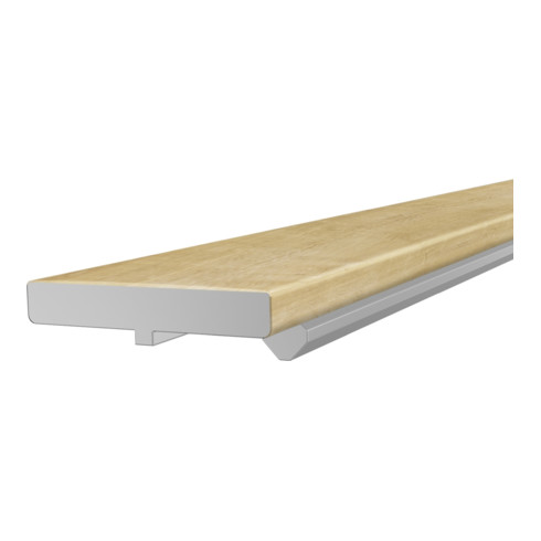 Hettich Designprofil AvanTech YOU in Akzentfarbe, Nussbaum Optik