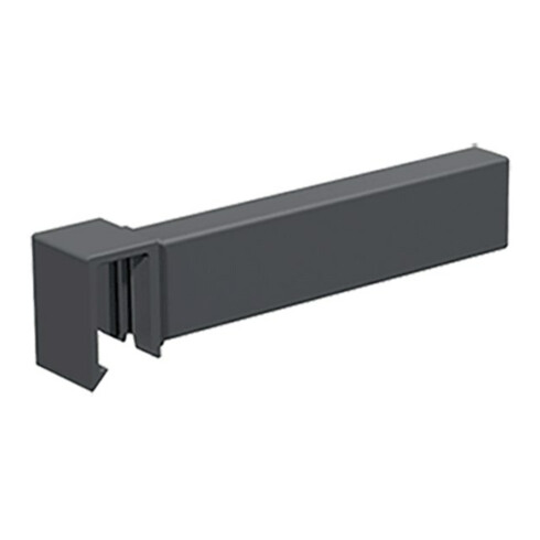 Hettich Diviseur longitudinal pour façade et tiroir intérieur OrgaStore 400, 9182225 anthracite