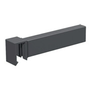 Hettich Diviseur longitudinal pour façade et tiroir intérieur OrgaStore 400, 9182225 anthracite