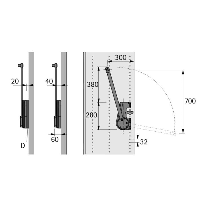 Hettich Duo Lift 15