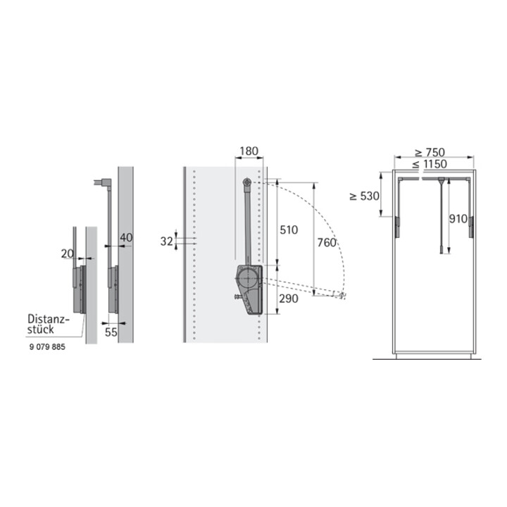 Hettich Duo Lift 18