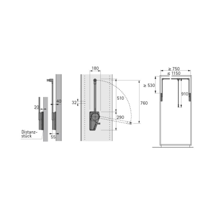 Hettich Duo Lift 18