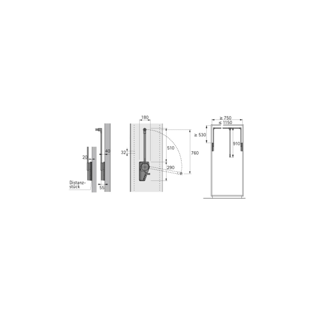 Hettich Duo Lift 18