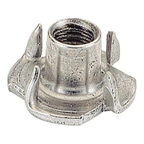 Hettich Ecrou à frapper M8, diamètre 22 mm 47643, acier brut
