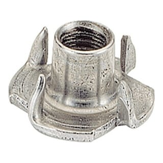 Hettich Einschlagmutter M8, Durchmesser 22mm 47643, Stahl blank