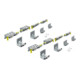 Hettich Ensemble coulissant pliant max. 60 kg TopLine XL, 9278780 galvanisé-1