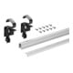 Hettich Ensemble profil de guidage et de coulisseau posé, 2400 mm 25 kg, WingLine L 9239310-1