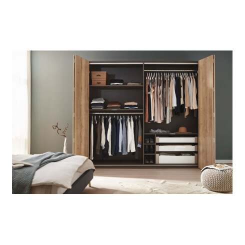 Hettich Ensemble profil de guidage et de coulisseau posé, 2400 mm 25 kg, WingLine L 9239310