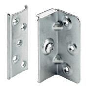 Hettich Équerre de lit réglable 90mm, Lit rembourré StabiloFix, 47634, acier zingué