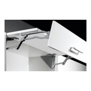 Hettich Ferrure de pliage haute Lift Advanced HF 9079610 réglable aluminium gris Si-4