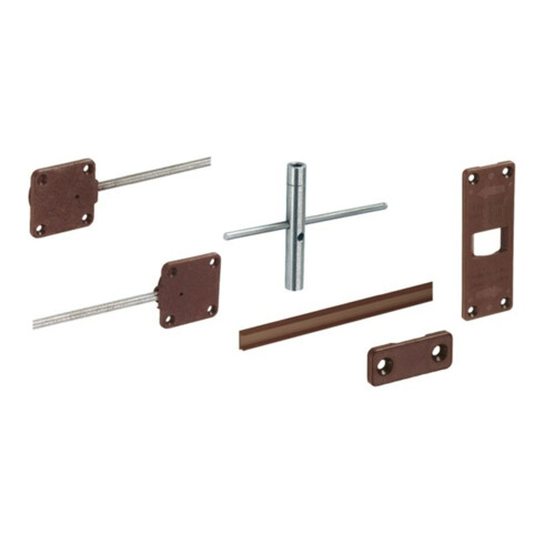 Hettich Ferrure de réglage, 45198, plastique brun