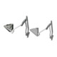 Hettich Ferrure pliante haute Lift Advanced HF 9079607 réglable aluminium gris Si-1