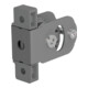 Hettich Fixation avant tiroir pour cadres ArciTech, 9123011 gris poudré-1