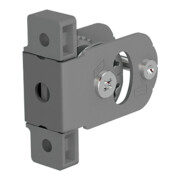 Hettich Fixation avant tiroir pour cadres ArciTech, 9123011 gris poudré