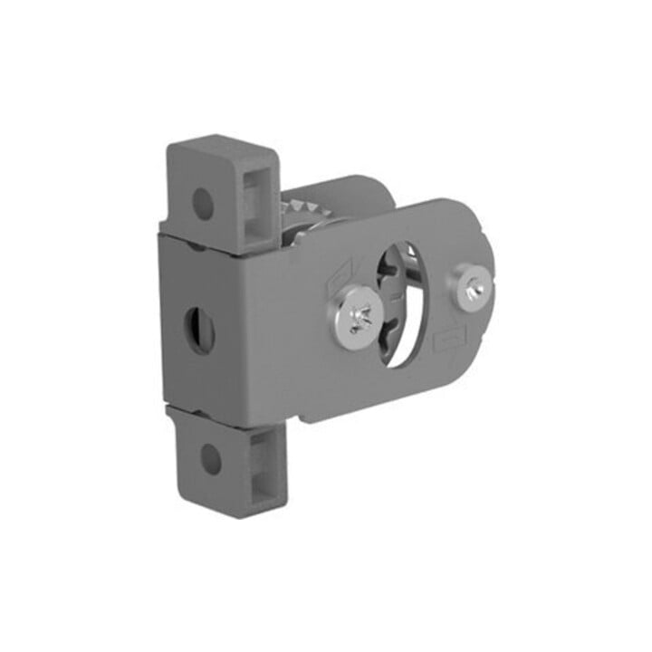 Hettich Fixation avant tiroir pour cadres ArciTech, 9123011 gris poudré