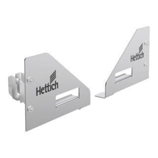 Hettich Gabarit de perçage frontal AvanTech YOU 105 9257323, AvanTech acier