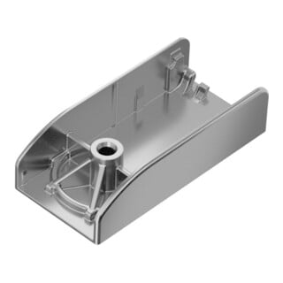 Hettich Gehäuse für Topfscharnier Sensys, 9116092 Zinkdruckguss, vernickelt