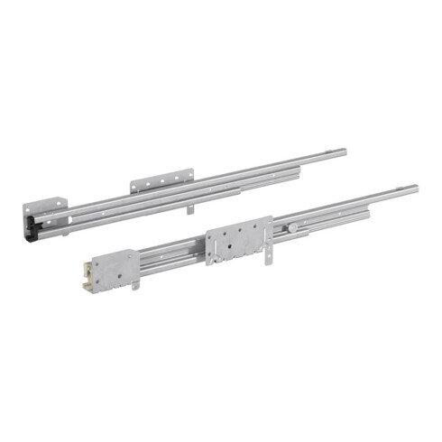 Hettich Guide tiroir en acier, sortie totale Quadro Duplex 25 41085