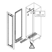 Hettich Hochschrankauszug Dispensa 90° 9117223 Stahl silber-3