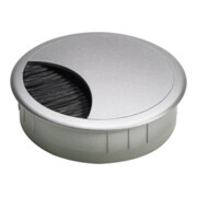 Hettich Kabeldurchlass, ø 60 mm, Aluminium Optik