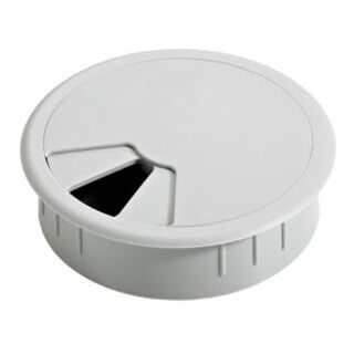Hettich Kabeldurchlass, ø 80 mm, grau