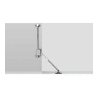 Hettich Klappenhalter Klassik D 16175 vernickelt links/rechts