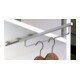 Hettich Kleiderbügelhalter mit Auszugsführung auf Quadro Basis, 500 mm, silber-1