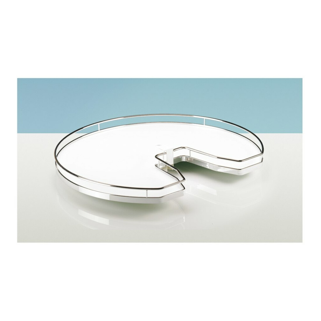 Hettich Küch.unterschr.-Eckschr. drehb., Revo 90° Arena Classic 48679 KB 800mm, verchr.