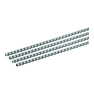 Hettich Laufprofil-Set einbahnig, 2500mm SlideLine M 9227246, silber