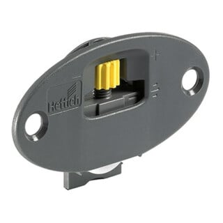 Hettich Laufteil werkzeuglos +/-1,5mm,15kg SlideLine 55 Plus,9115219 gra, unbeh.