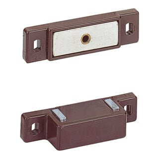 Hettich MB-Fangmagnetschnäpper 5kg, B 58mm, H 16,5mm T 12,5mm,M 64/GP 5, 13149 weiß