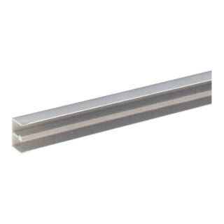 Hettich MB-Führungsprofil unten, 5000mm SlideLine 97, 76470 silber, eloxiert