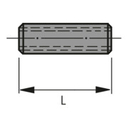 Hettich MB-Insert fileté M4, perçage 15 mm, diamètre 5 mm, 63016 acier zingué-3