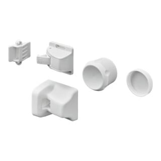 Hettich MB-Kindersicherungsset Magnetische Entriegelung SafeFix Eco 9277856, KF, weiß