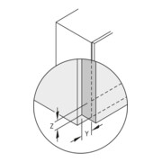 Hettich MB-Klappenhalter 100N, Klappenh. 200-480mm grau vern., ls/rs-4