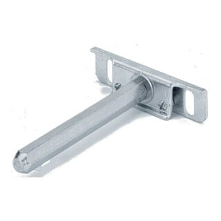 Hettich MB-Regalbodenträger mit Tragbolzen, Durchmesser 12 mm, Titan 1 79713 L 100mm, STA verzinkt