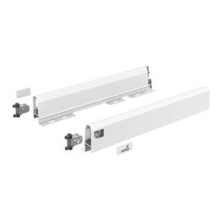 Hettich MB-Schubkastenzarge ArciTech Flexible Sets 9149264, 400mm links und rechts, w