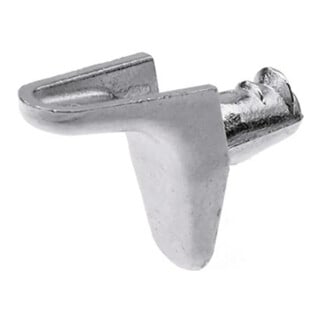 Hettich MB-Support de fond avec tenon, Sekura 2.1 9134679, tenon, diamètre 5 mm, zamak zingué