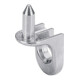 Hettich MB-Support de fond avec tenon, Sekura 7 53012, tenon, diamètre 5 mm en zamak-1