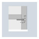 Hettich MB-Support de fond de cuillère sans douille 20782, tenon, diamètre 5 mm acier zingué-2