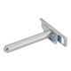 Hettich MB Support d'étagère avec goujon de fixation SW 10 mm Titane 2 63598,L 90mm STA galvanisé-1