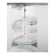 Hettich Meuble bas d'angle avec ferrure pivotante Revo 90° 9080040 KB 800mm, argent
