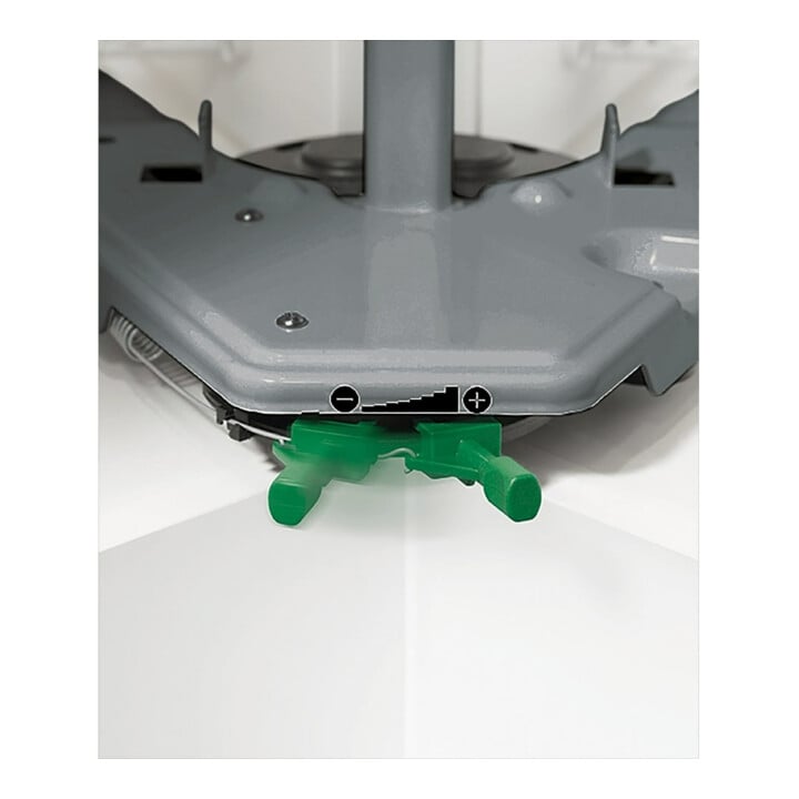 Hettich Meuble bas d'angle avec ferrure pivotante Revo 90° 9080040 KB 800mm, argent