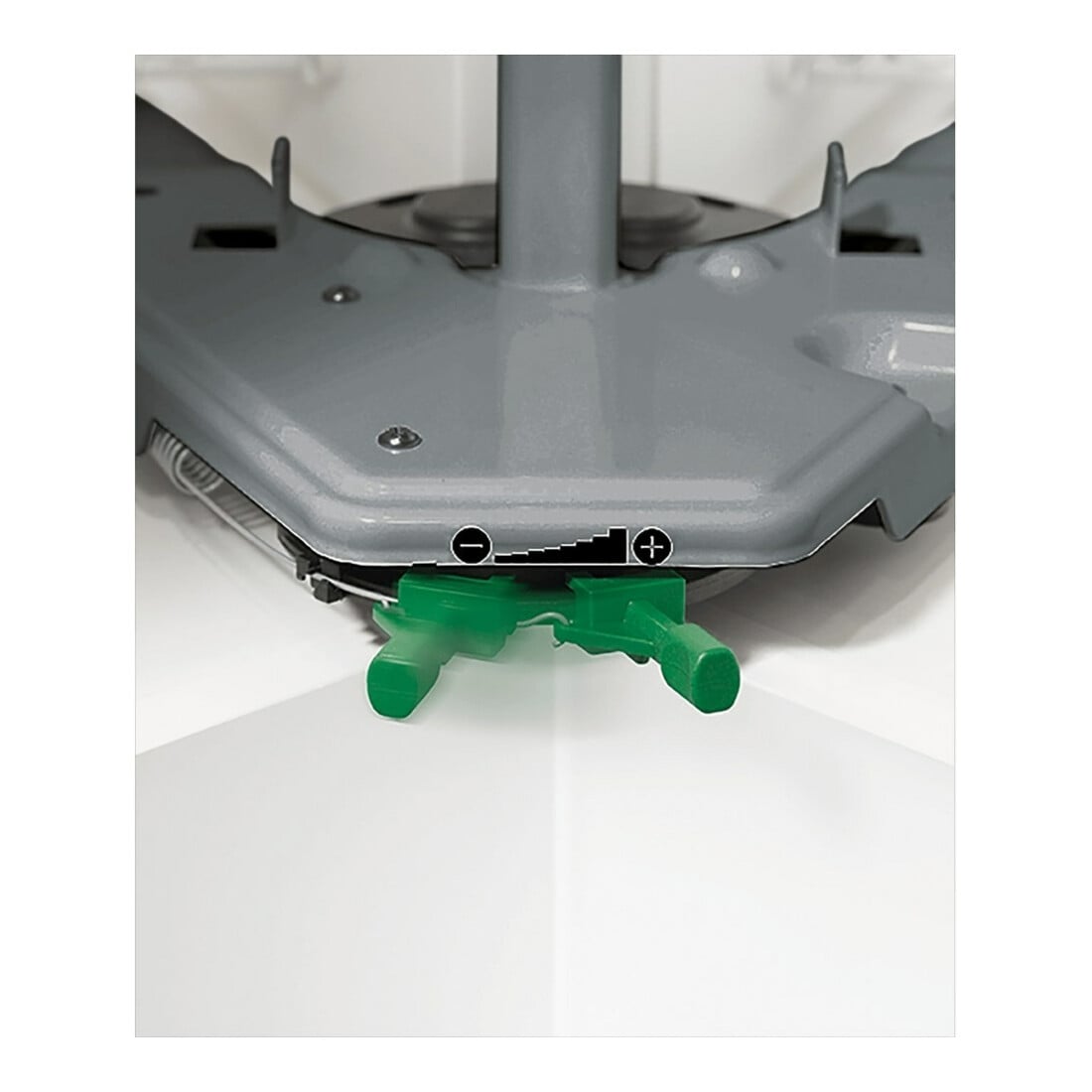 Hettich Meuble bas d'angle avec ferrure pivotante Revo 90° 9080040 KB 800mm, argent