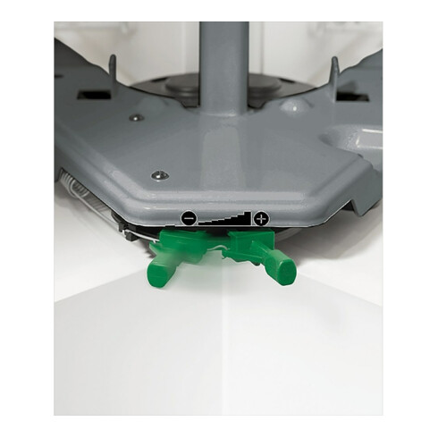 Hettich Meuble bas d'angle avec ferrure pivotante Revo 90° 9080040 KB 800mm, argent